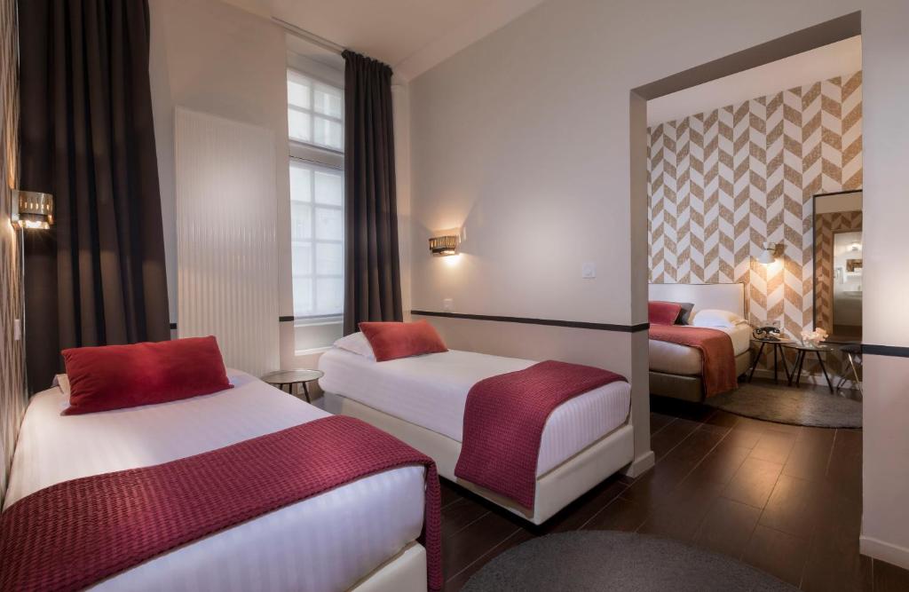 Семейный (Семейный люкс), Hôtel Jeanne d'Arc Le Marais