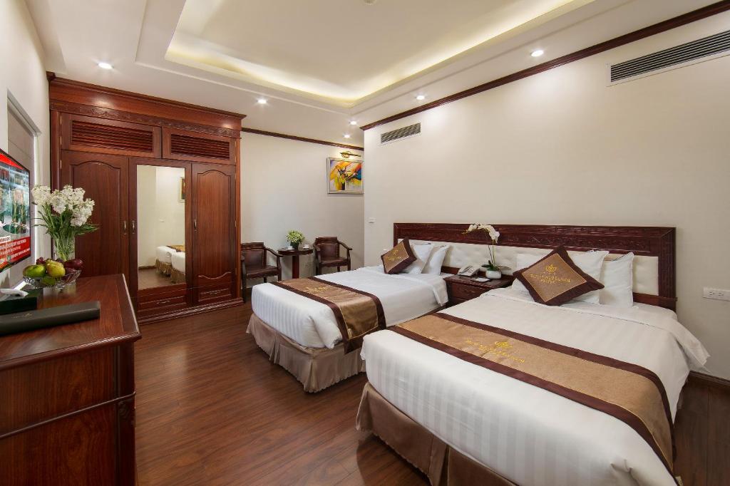 Двухместный (Двухместный номер Делюкс с 2 отдельными кроватями), Royal St Hanoi Hotel