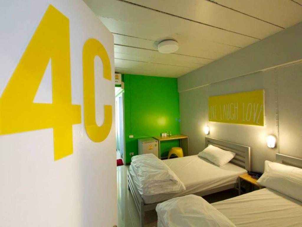 Двухместный (Двухместный номер с 2 отдельными кроватями), S1hostel Bangkok