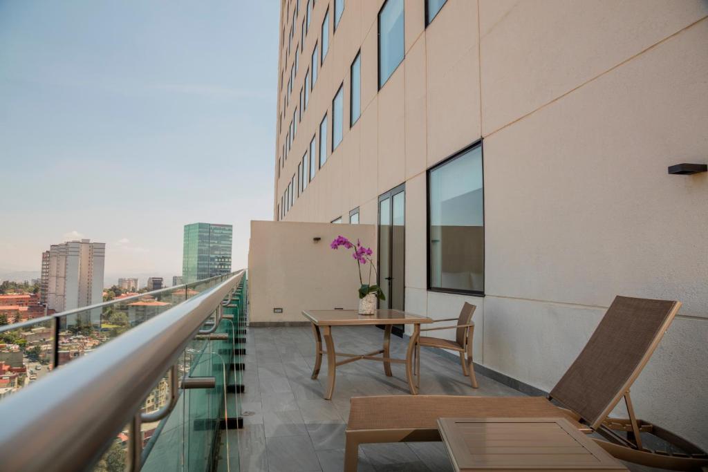 Студио (Номер-студио с балконом), Hyatt House Mexico City Santa Fe