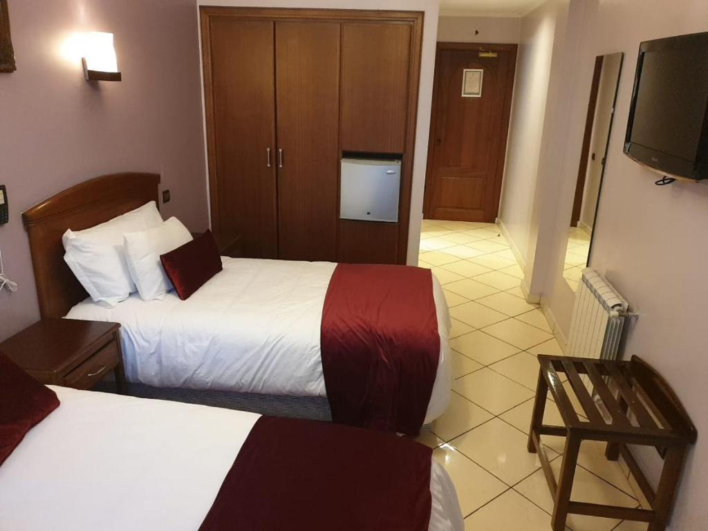 Двухместный (Двухместный номер с 2 отдельными кроватями), Hôtel Amouday
