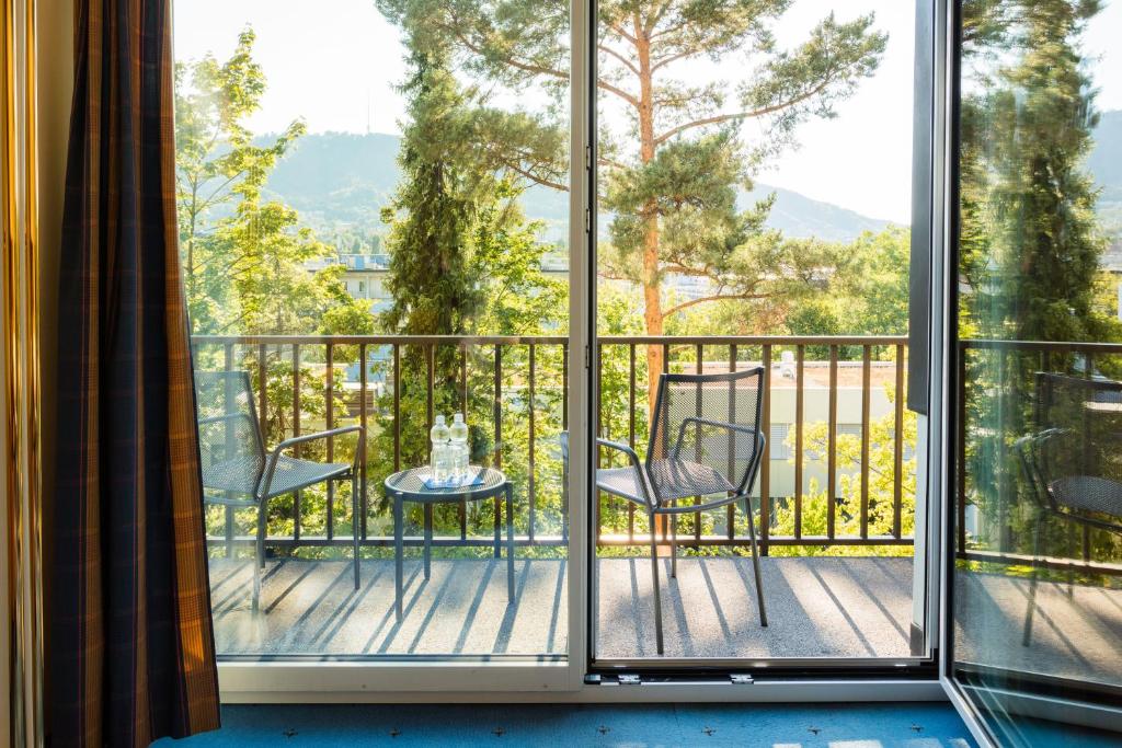 Двухместный (Классический одноместный номер с балконом), Engimatt City-Gardenhotel