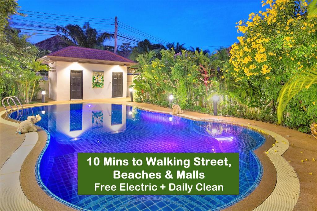 Baan Leelawadee - 4 Bed Villa near Beach Pattaya