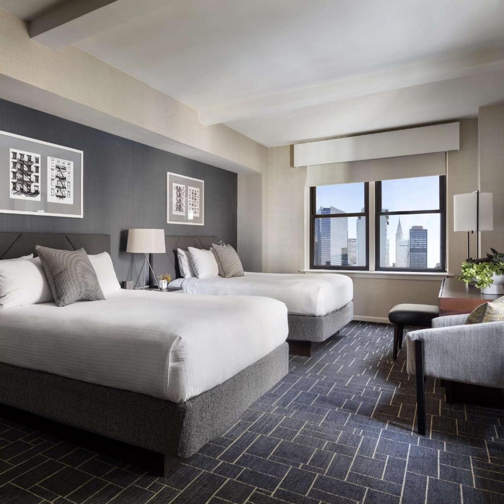 Сьюит (Апартаменты с 1 спальней и террасой - 2 кровати), Shelburne Hotel & Suites by Affinia