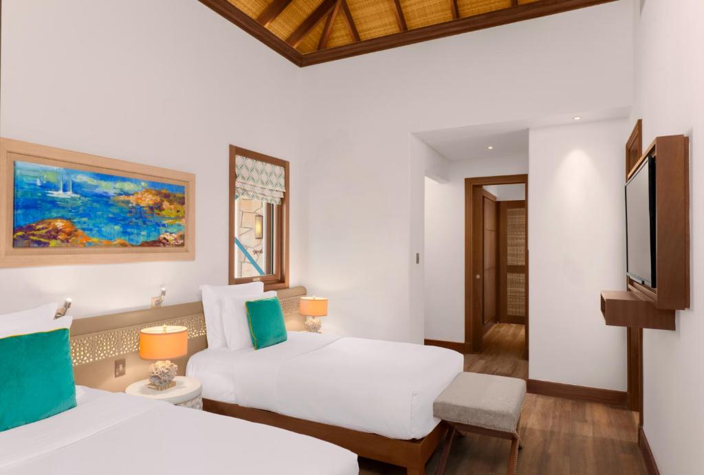 Вилла (Вилла с 3 спальнями и бассейном, вид на море), Banana Island Resort Doha by Anantara