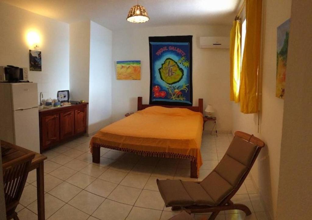 Studio a Capesterre de Marie Galante a 180 m de la plage avec vue sur la mer terrasse et wifi photo 1
