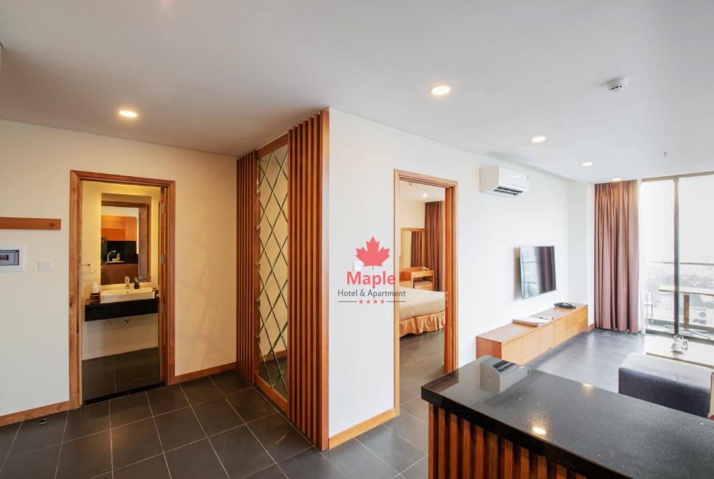 Апартаменты (Апартаменты с 1 спальней и видом на город), Maple Hotel & Apartment