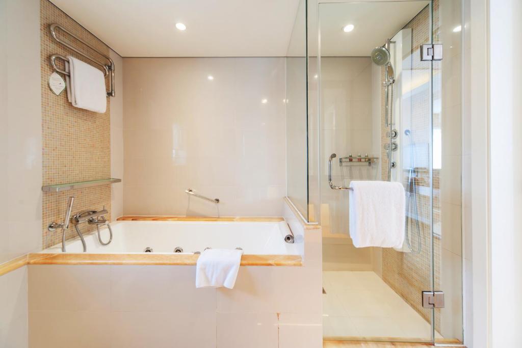 Апартаменты (Апартаменты Делюкс с 2 спальнями и завтраками), Ascott Guangzhou