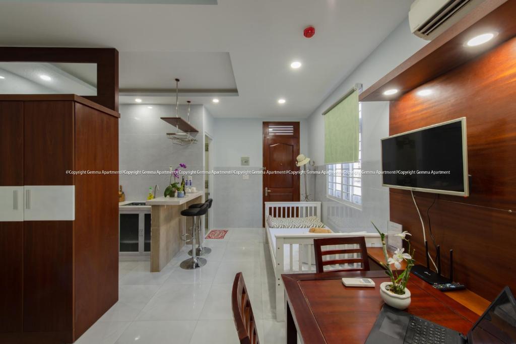 Студио (Номер-студио с балконом), Gemma Apartment