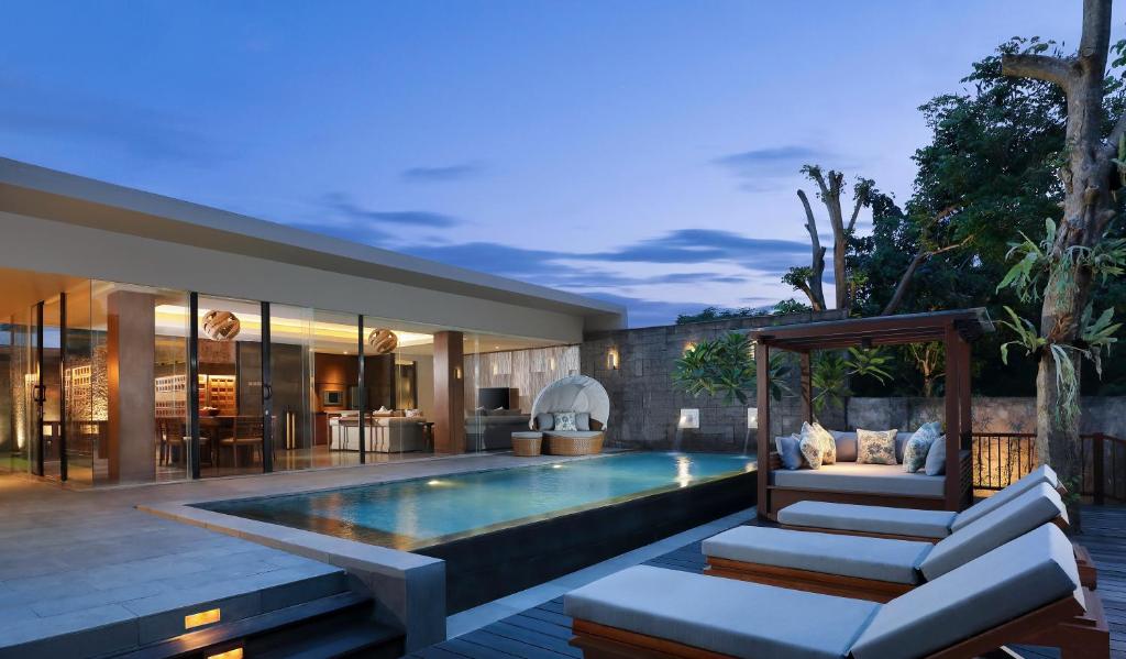 Вилла (Вилла с 2 спальнями, бассейном и видом на сад), Anantara Uluwatu Bali Resort
