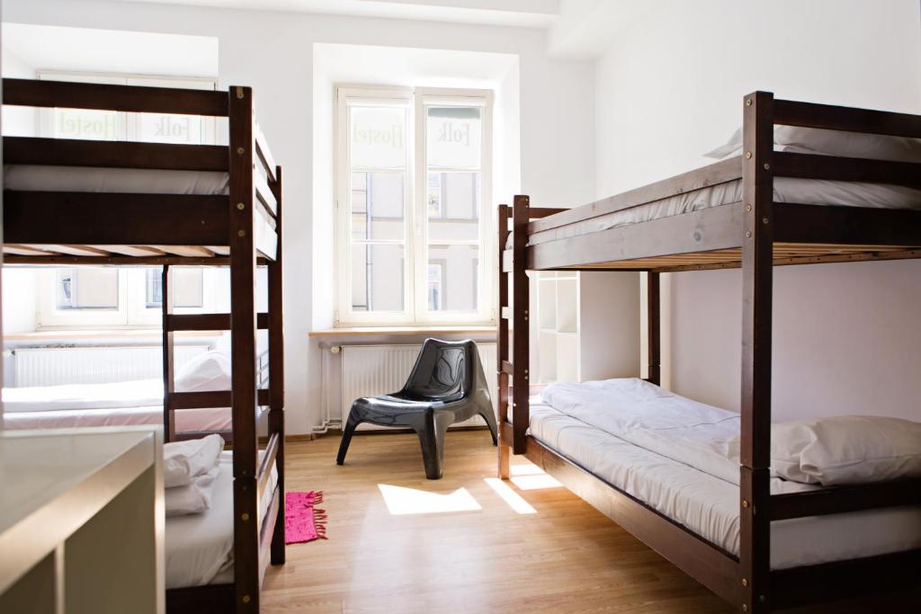 Четырехместный (Четырехместный номер с общей ванной комнатой), Folk Hostel