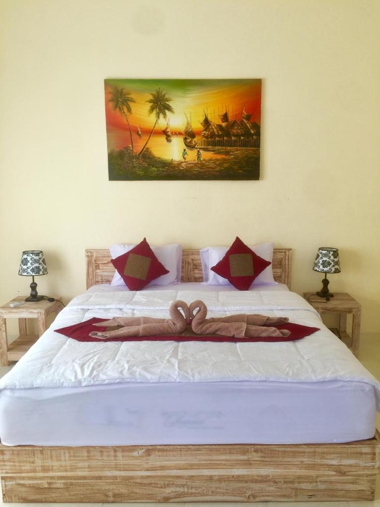 Двухместный (Двухместный номер Делюкс с 1 кроватью), Romeo Beachfront Bungalow