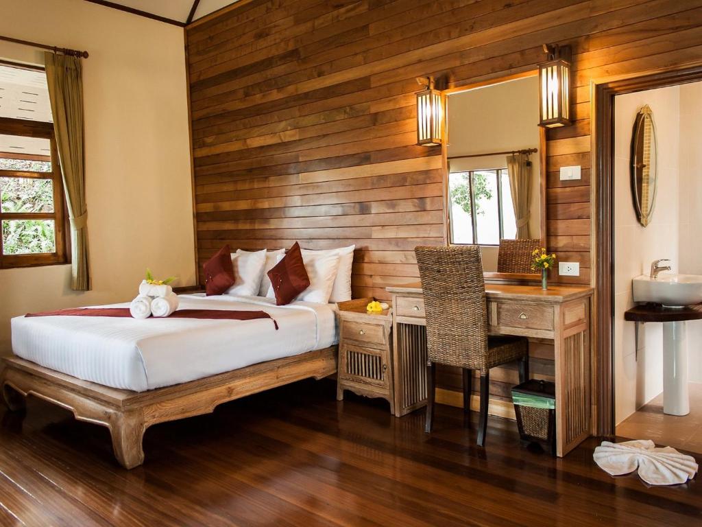 Двухместный (Двухместный номер Делюкс с 1 кроватью), Chaipura Resort