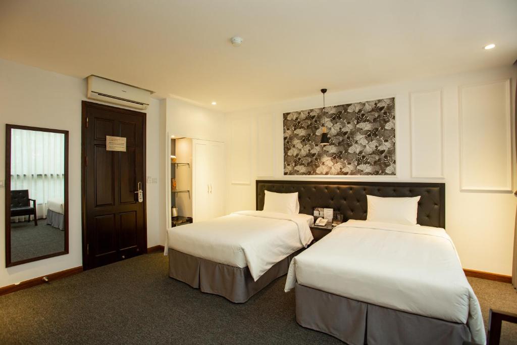 Двухместный (Двухместный номер с 2 отдельными кроватями), Adeline Hotel Hanoi