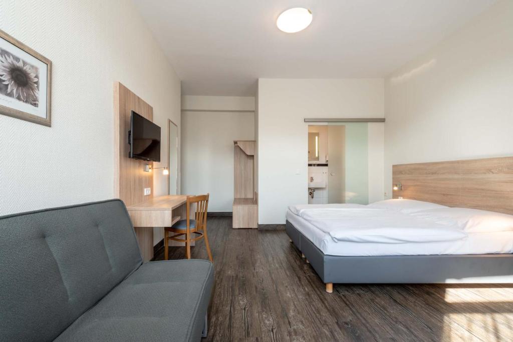 Одноместный (Одноместный номер с ванной комнатой), City Hotel Mozart