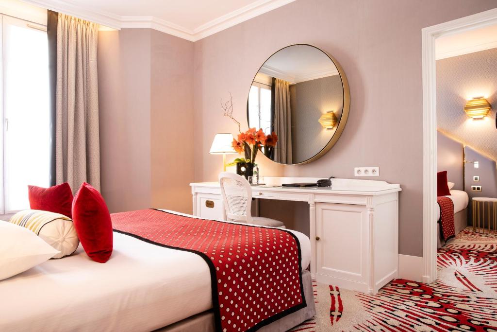 Семейный (2 смежных двухместных номера), Hôtel Victor Hugo Paris Kléber