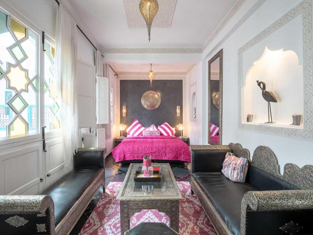 Двухместный (Двухместный номер Делюкс с 1 кроватью), Riad Passali