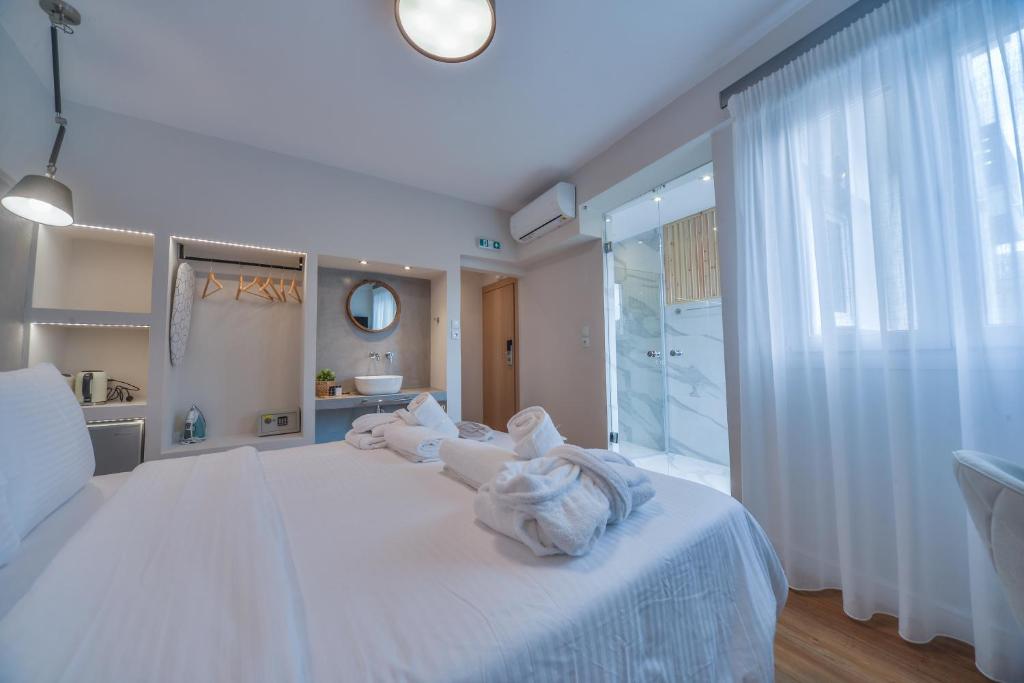 Двухместный (Стандартный двухместный номер с 1 кроватью), A.P. Acropolis View Apartments