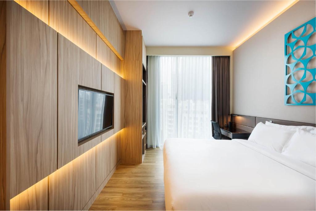 Двухместный (Двухместный номер Делюкс с 1 кроватью), Mercure Singapore On Stevens