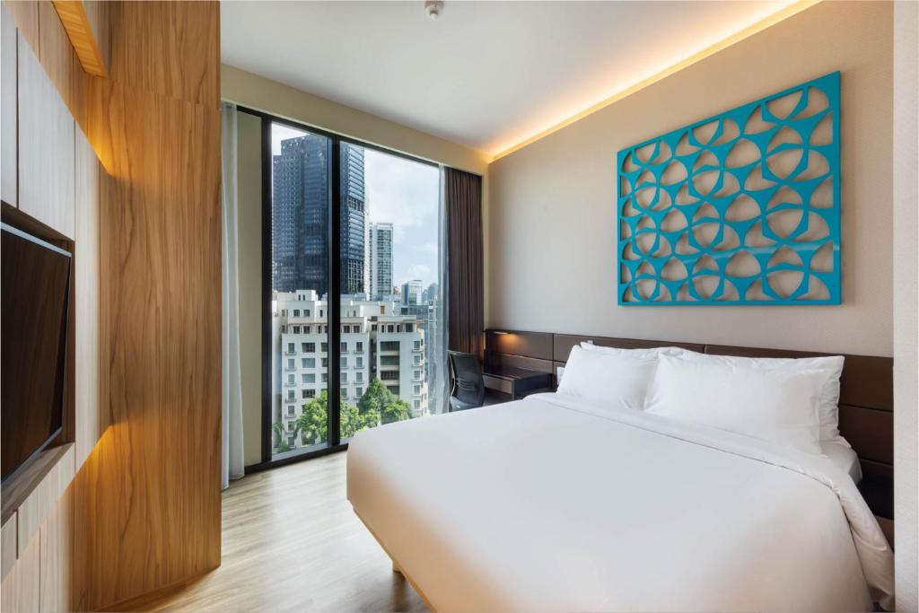 Двухместный (Привилегированный двухместный номер с 1 кроватью), Mercure Singapore On Stevens