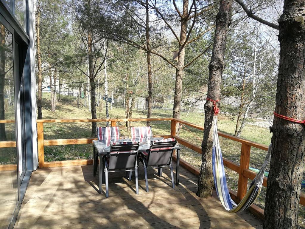 Glass Cottage in Jelenska Huta with terrace photo 4