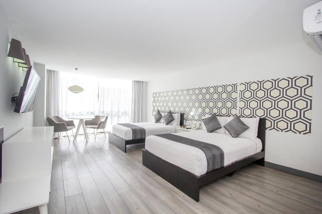 Двухместный (Двухместный номер Делюкс с 1 кроватью), Hotel El Ejecutivo by Reforma Avenue
