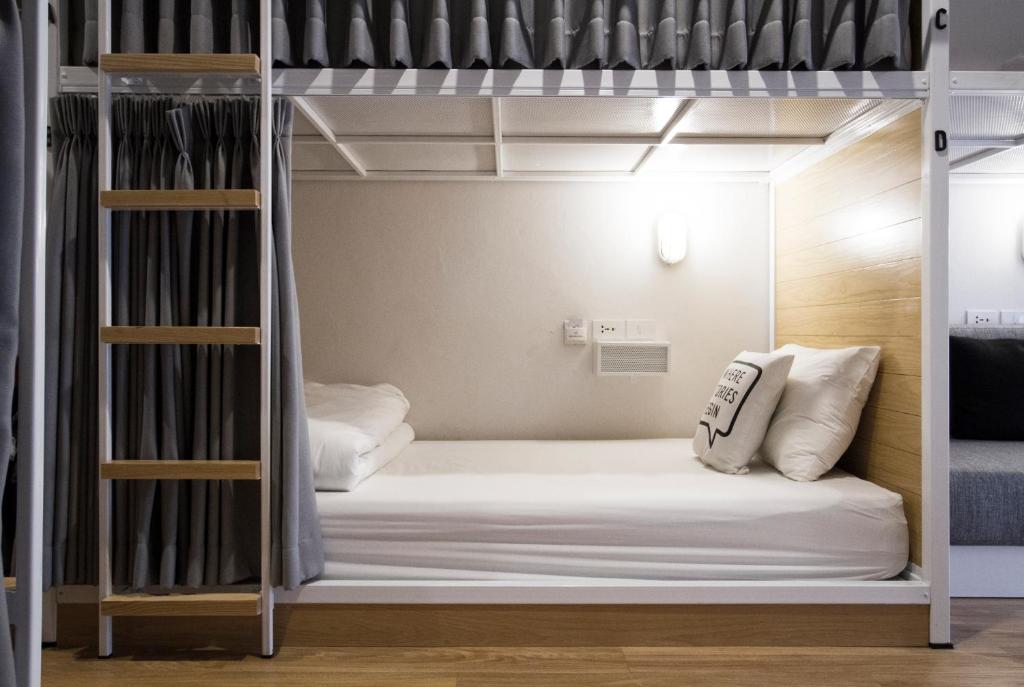 Номер (Кровать в общем номере для мужчин и женщин с 10 кроватями), Bed One Block