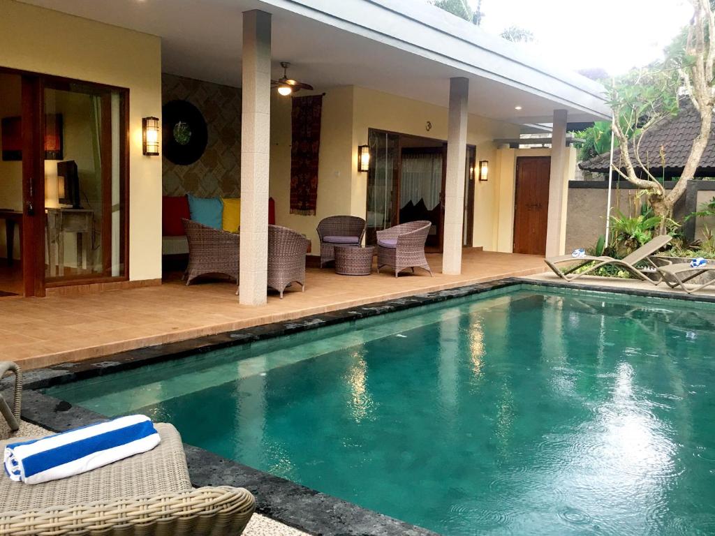 Вилла (Вилла с 2 спальнями), Villa with private pool at Villa Nirvana Ubud
