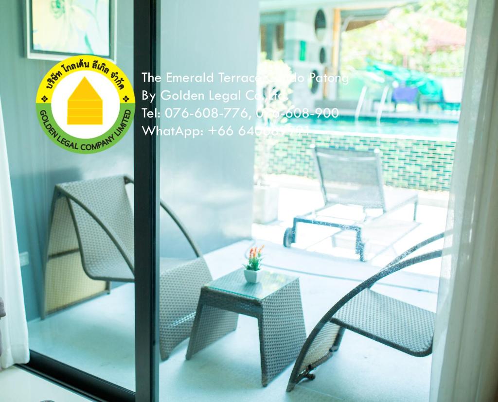 Апартаменты (Апартаменты-студио с выходом к бассейну), Emerald Terrace Patong by Goldenlegal