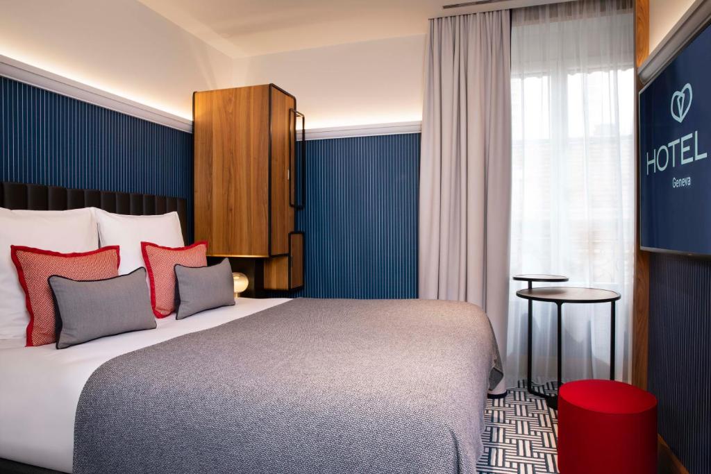 Двухместный (Уютный двухместный номер с 1 кроватью), Hotel D Geneva