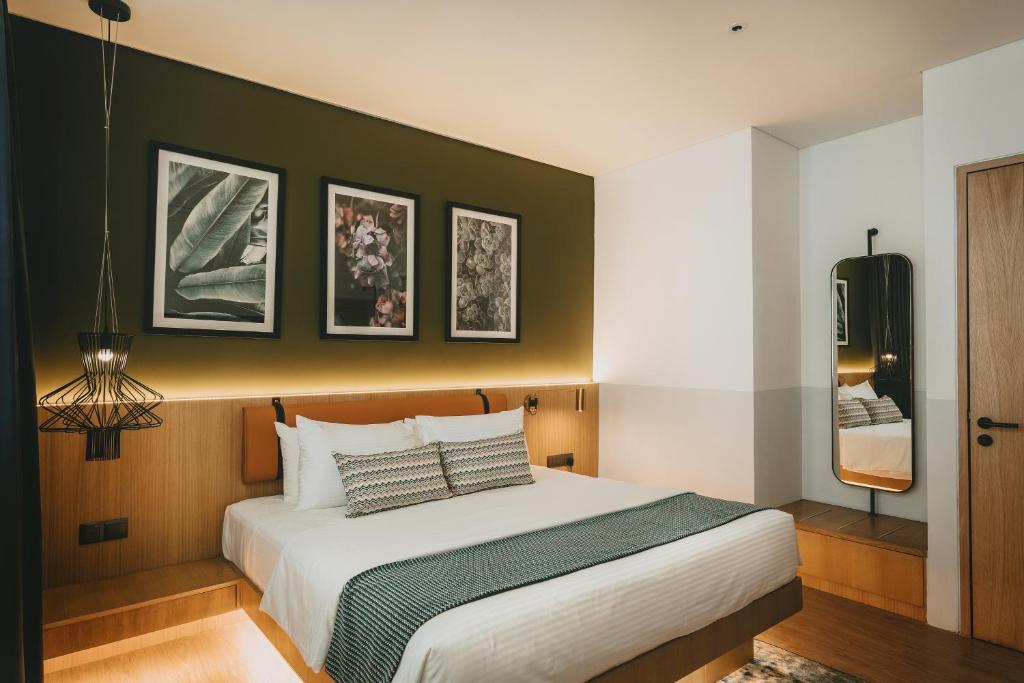 Двухместный (Номер Делюкс с кроватью размера «king-size»), Macalister Hotel by PHC