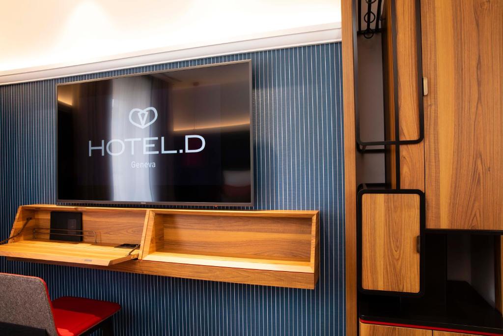 Двухместный (Двухместный люкс с 1 кроватью), Hotel D Geneva