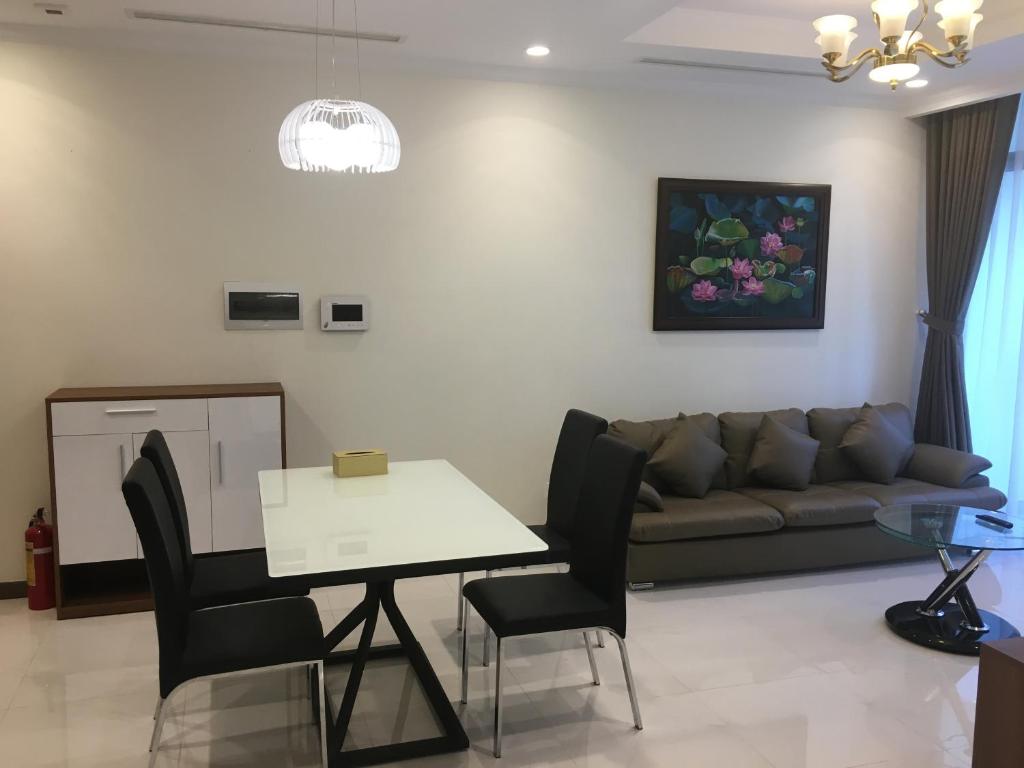 Апартаменты (Апартаменты с 1 спальней), Capitalland's Service Apartment Landmark Plus Vinhomes