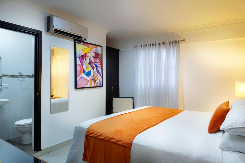 Двухместный (Номер с кроватью размера «queen-size»), Hostal La Colonia
