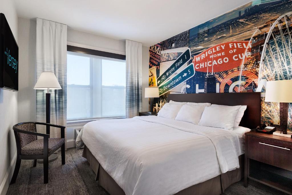 Двухместный (Номер с кроватью размера «king-size»), Hotel Versey Days Inn by Wyndham Chicago