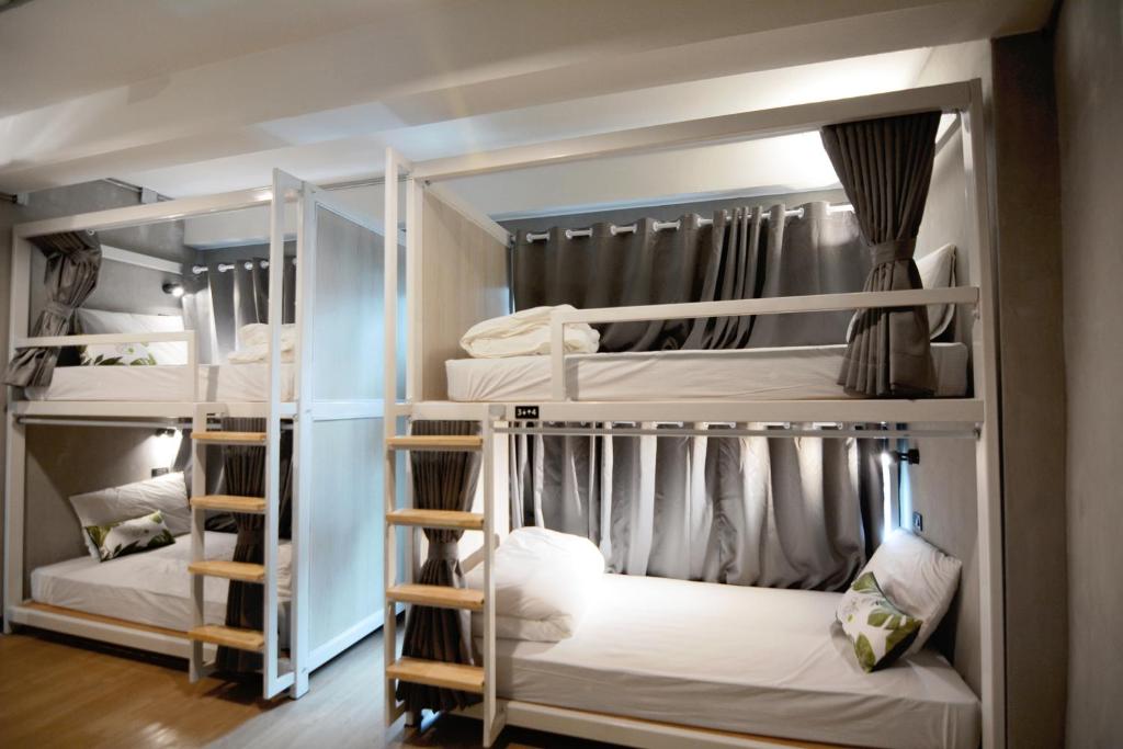 Семейный (Семейный номер с общей ванной комнатой), Siam Eco Hostel
