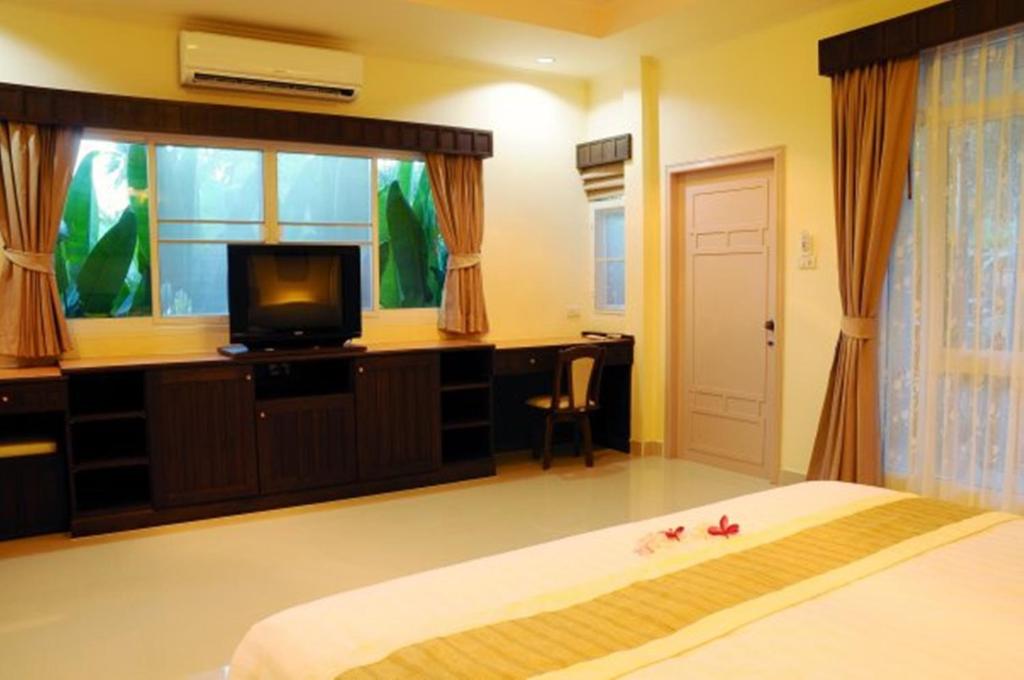 Двухместный (Улучшенный двухместный номер с 1 кроватью), Villa Wanida Garden Resort