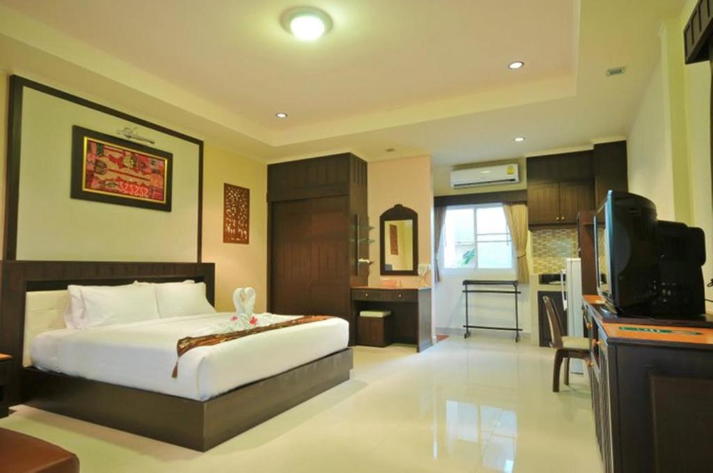 Двухместный (Улучшенный двухместный номер с 1 кроватью), Villa Wanida Garden Resort