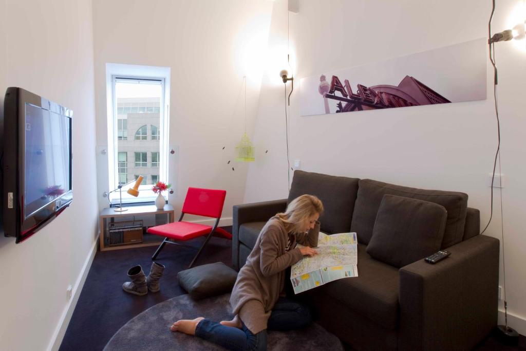 Двухместный (Полулюкс (для 2 взрослых)), Hotel Gat Point Charlie