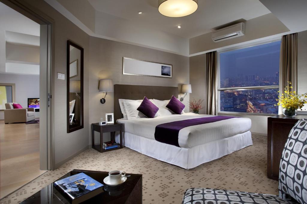 Апартаменты (Апартаменты Делюкс с 3 спальнями), Somerset Heping Shenyang