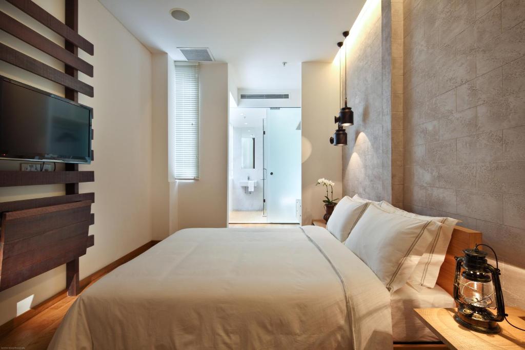 Двухместный (Двухместный номер Делюкс с 1 кроватью), Hotel Clover 769 North Bridge Road