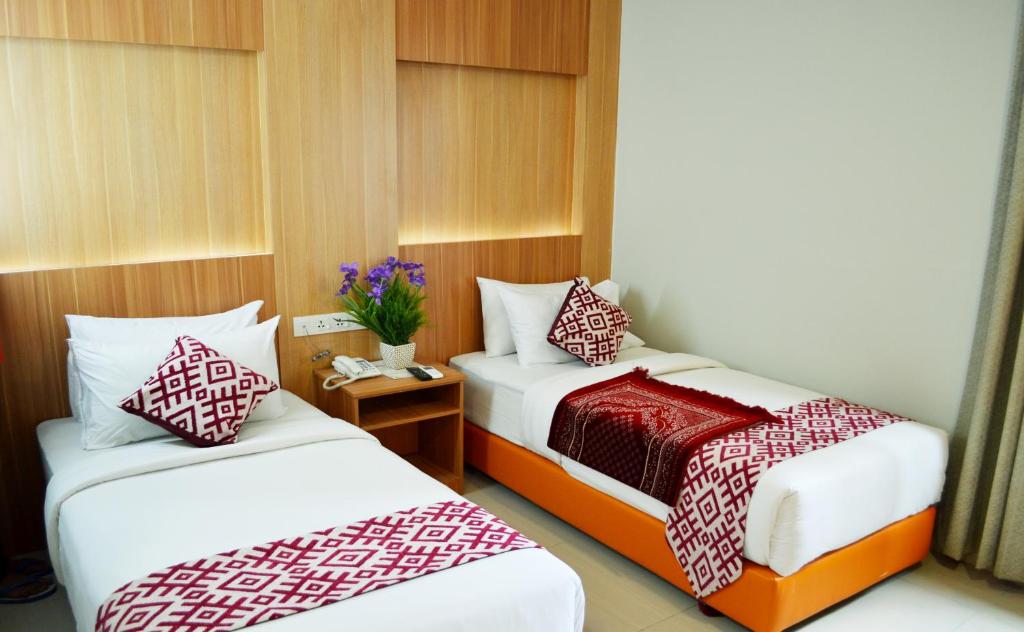 Двухместный (Двухместный номер Делюкс с 2 отдельными кроватями), Prime Hotel