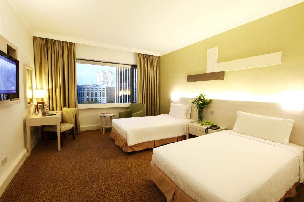 Двухместный (Двухместный номер Делюкс с 2 отдельными кроватями), Corus Hotel Kuala Lumpur