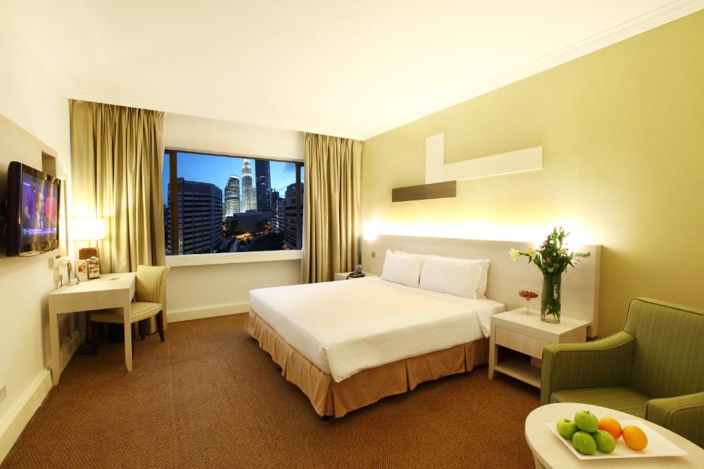 Двухместный (Номер Делюкс с кроватью размера «king-size»), Corus Hotel Kuala Lumpur