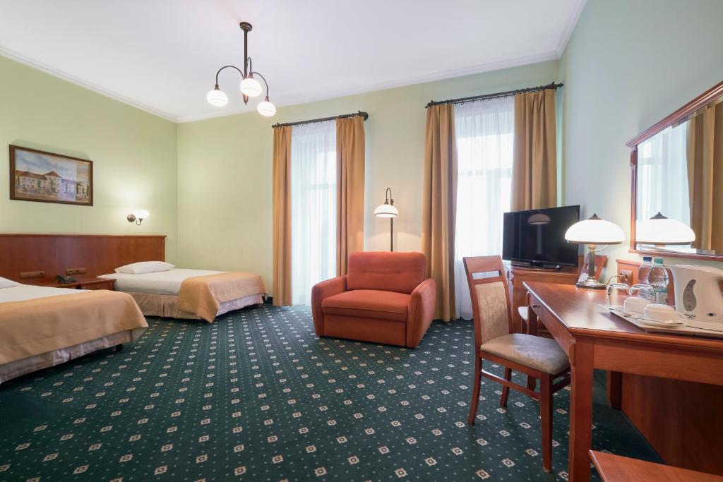 Двухместный (Двухместный номер «Премиум» с 2 отдельными кроватями), Hotel Hetman