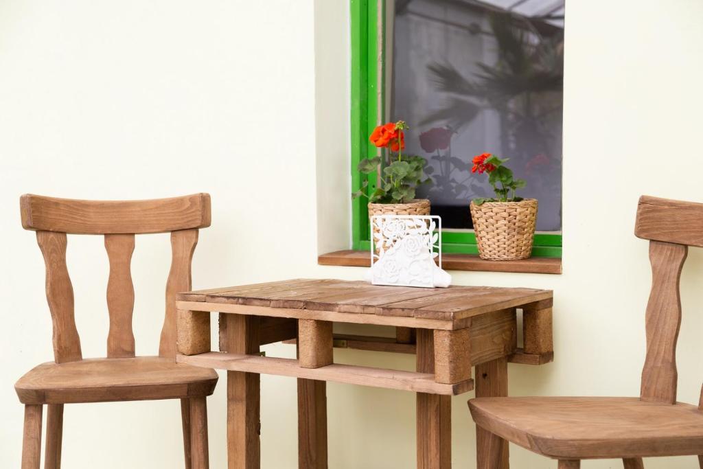 Четырехместный (Четырехместный номер с общей ванной комнатой), Rastlinky.sk Garden Centre Reed Guestrooms