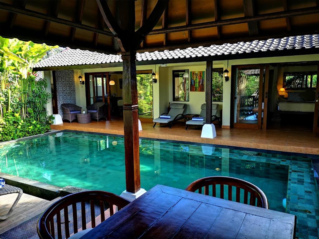 Вилла (Вилла с 2 спальнями), Villa with private pool at Villa Nirvana Ubud