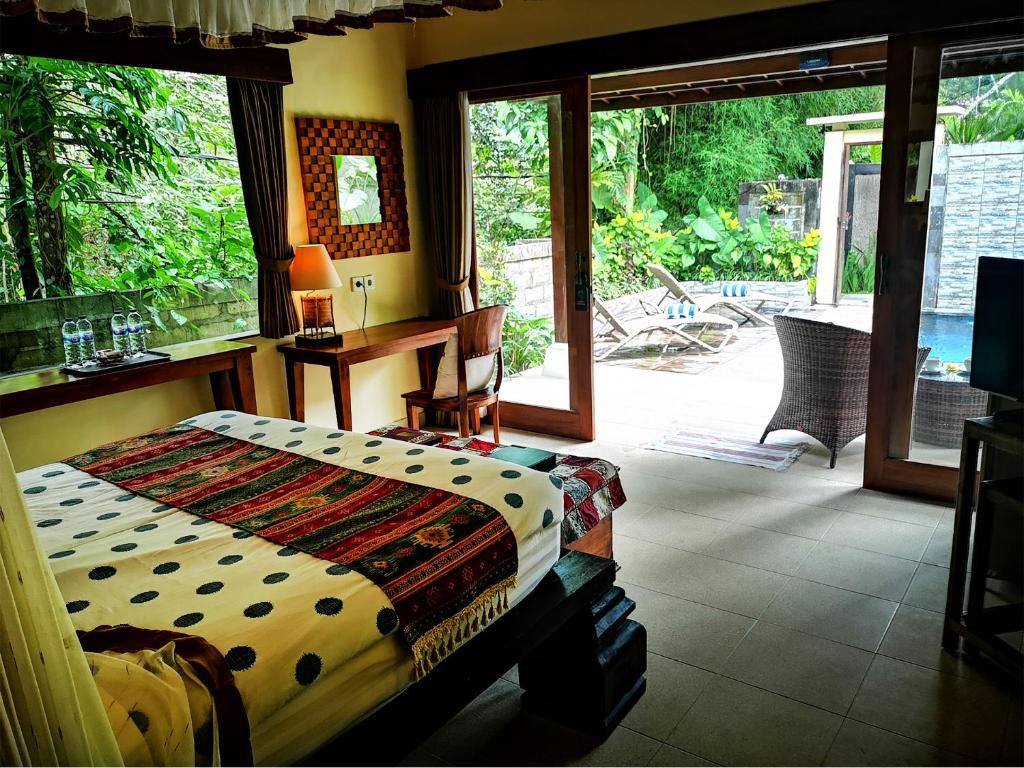 Вилла (Вилла с 1 спальней), Villa with private pool at Villa Nirvana Ubud