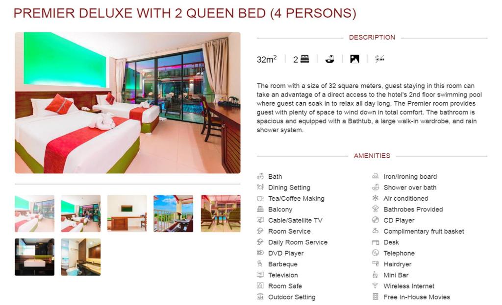 Двухместный (Номер с 2 кроватями размера «queen-size»), Отель D Varee Diva Kiang Haad Beach