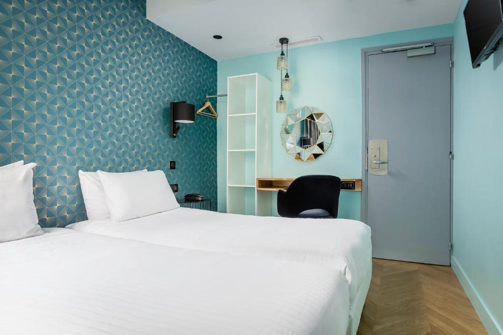 Двухместный (Двухместный номер с 2 отдельными кроватями), Hotel Elysée Etoile